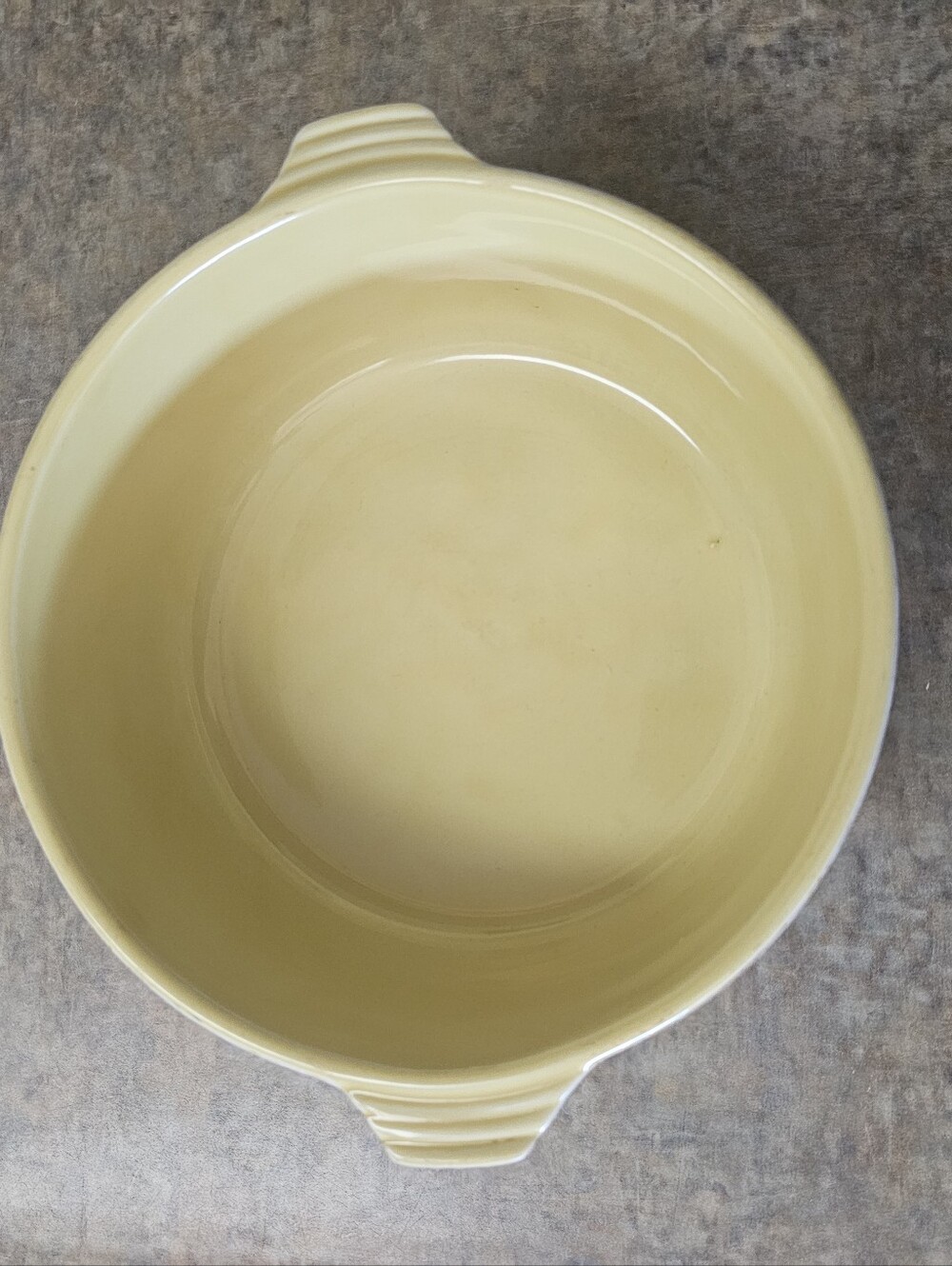 Vintage Hall China General Electric 8.5" Casserole Dish
